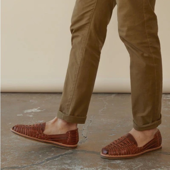 Nisolo new in box Leather‎ Huarache in brown main image 13